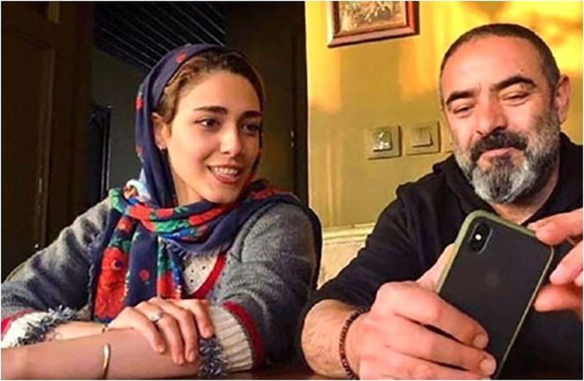 دونفره‌های حسن معجونی و همسر جوان و زیبایش لب ساحل پر بازدید شد/همیشه به تفریح!