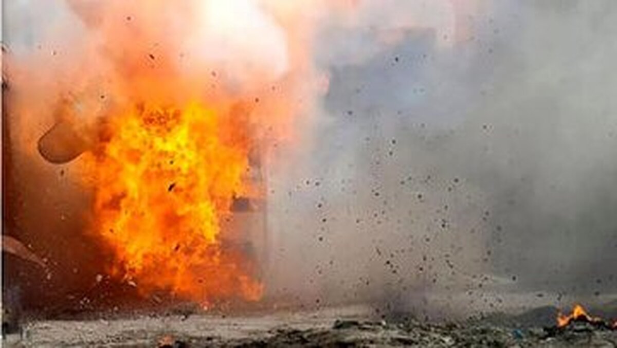 یک فوتی ویک مصدوم در پی انفجار در شرکت روغن کشی منجیل