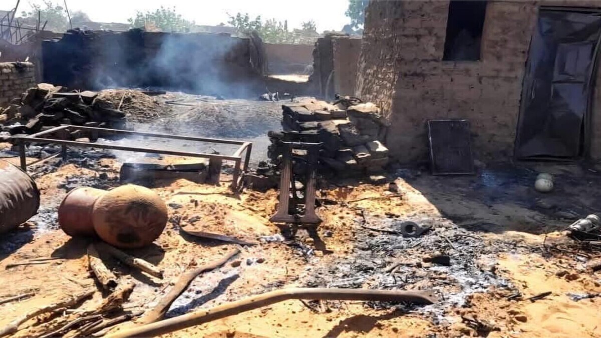 سودان|۱۰ آواره داخلی در اثر آتش سوزی در اردوگاه شرقی کشته و زخمی شدند