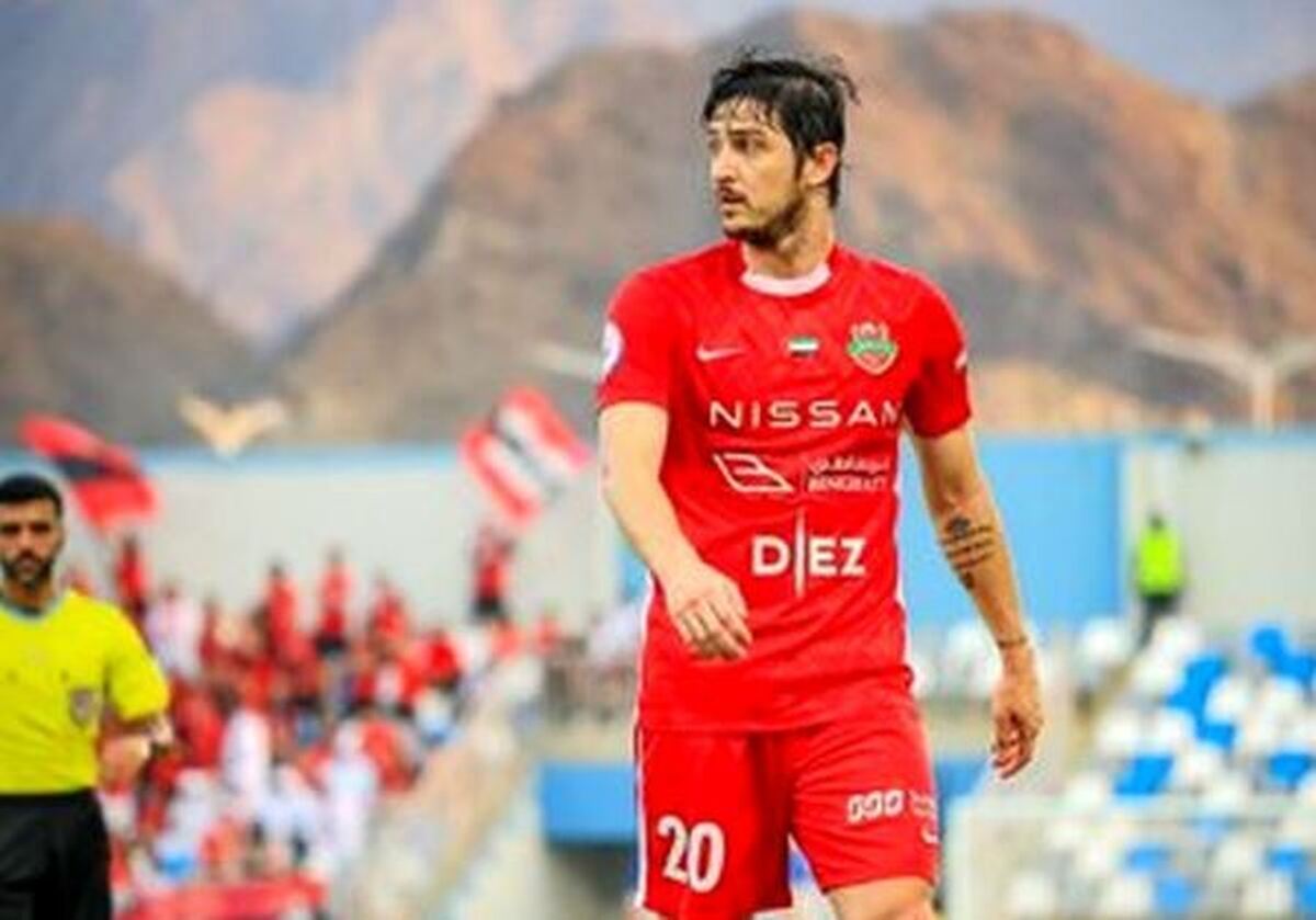 سردار آزمون خودش رو در دل اماراتی‌ها هم جا کرد/گریه‌های یک طرفدار از شوق دیدن سردار+عکس