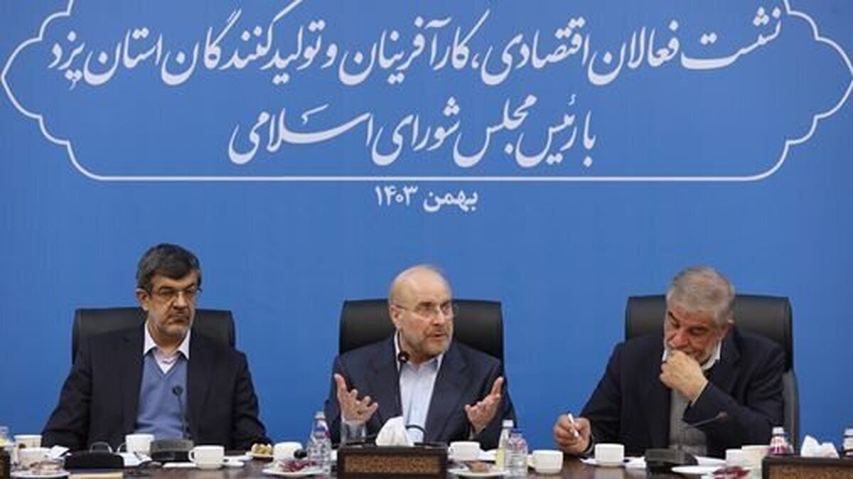 رئیس مجلس آب پاکی را روی دست مردم ریخت:واردات ارزان باعث مهار تورم نمی‌شود