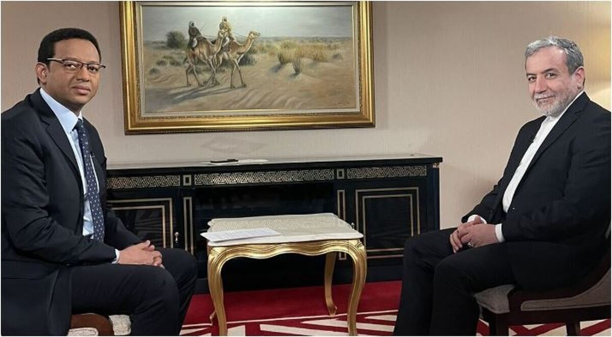 لحظه بالاگرفتن بحث بین عراقچی و خبرنگار الجزیره درمورد بشاراسد