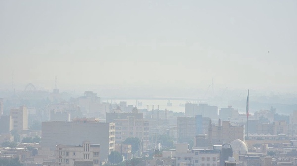 وضعیت قرمز آلودگی هوا در ۶ ایستگاه خوزستان