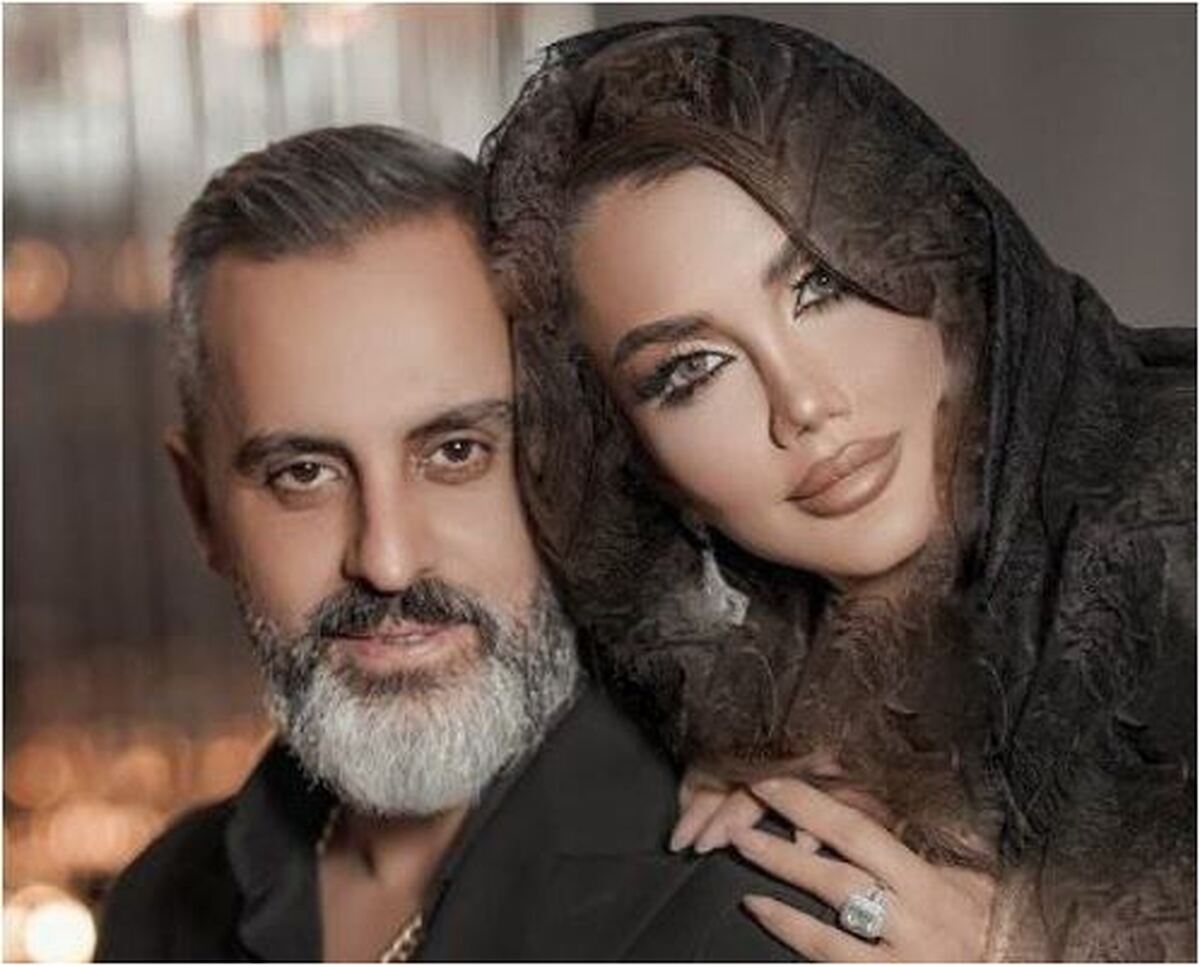 تصاویر پر بازدید از جشن تولد همسر علیرام نورایی با تجملات و ریخت و پاش فراوان/تولده یا عروسی؟