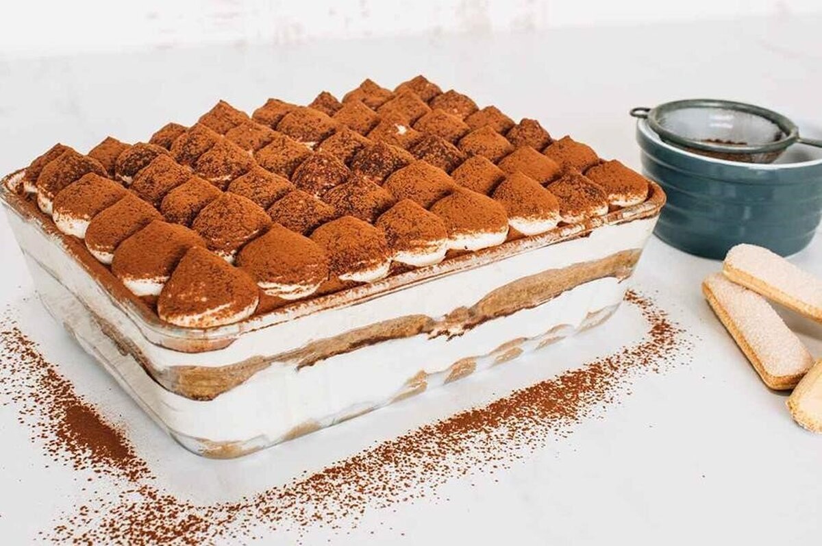آموزش تهیه تصویری و مرحله به مرحله تیرامیسو بدون تخم مرغ!