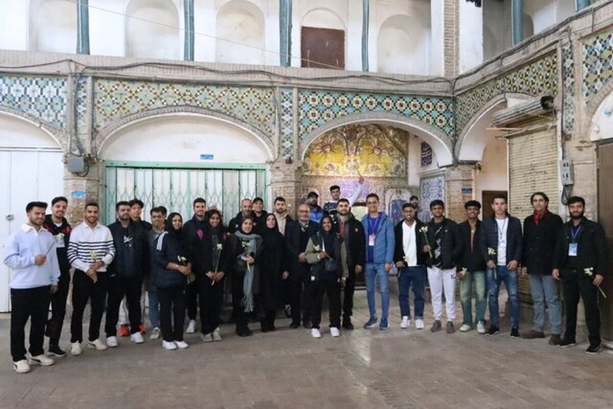 سمنان گردی ورزشکاران ۱۸ کشور دنیا در دهه فجر