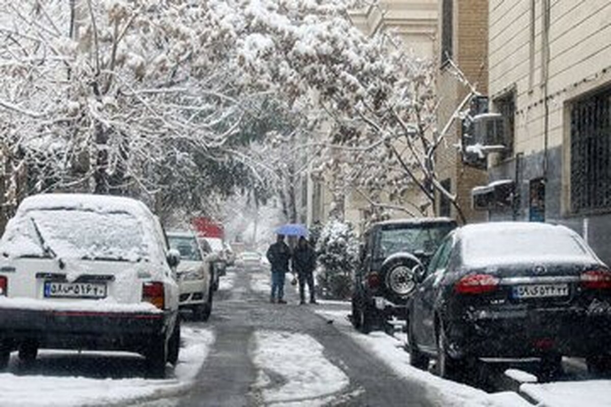 کاهش دما و بارش برف در این استان‌ها