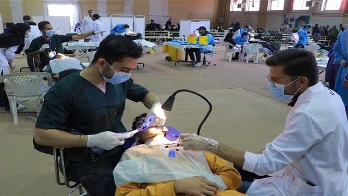 ارائه ۱۲۰۰ خدمت دندانپزشکی به مددجویان زنجانی