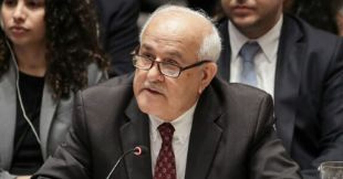 ریاض منصور: راهکار دو دولتی، تنها راه صلح منطقه است