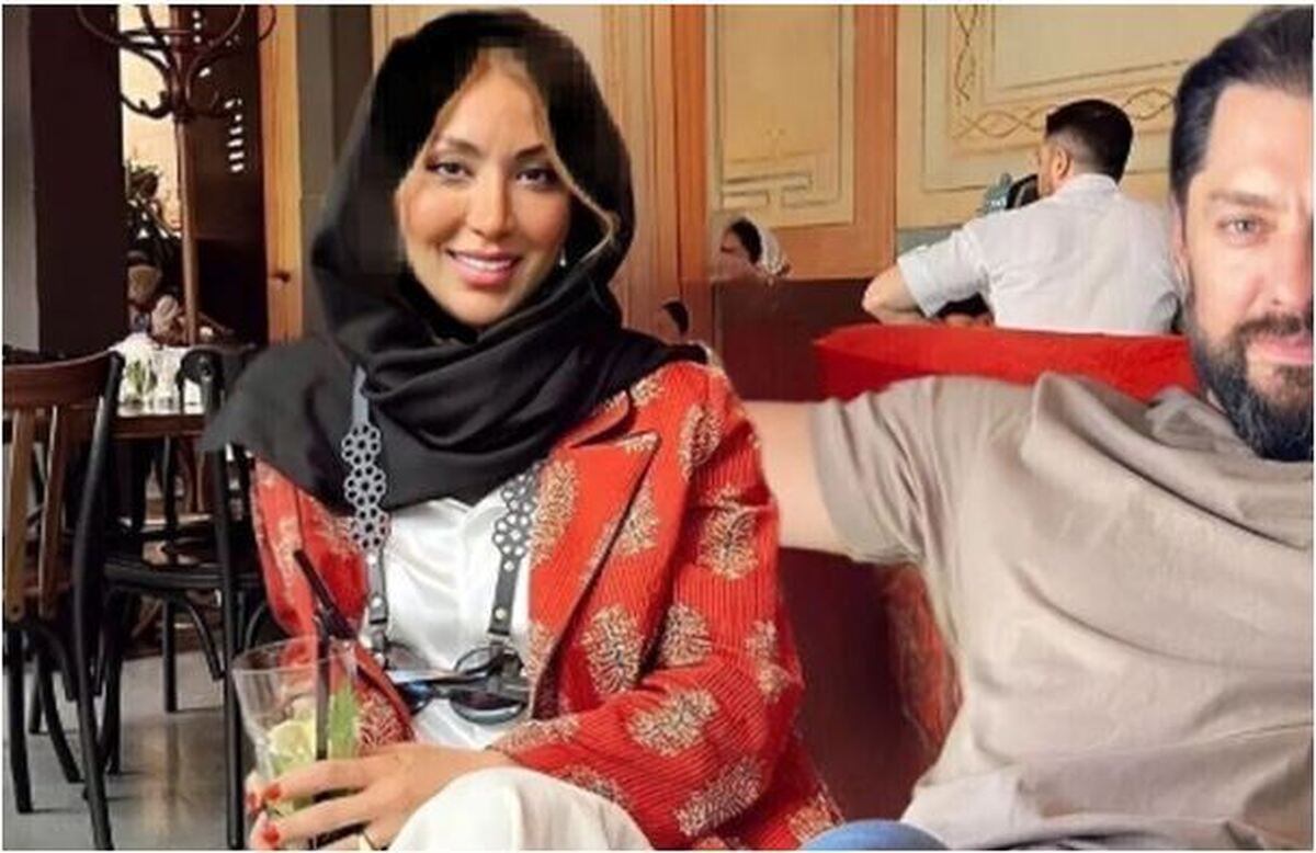پز دادن مینا مختاری با میز شام اعیانی و منوی فرانسوی+عکس