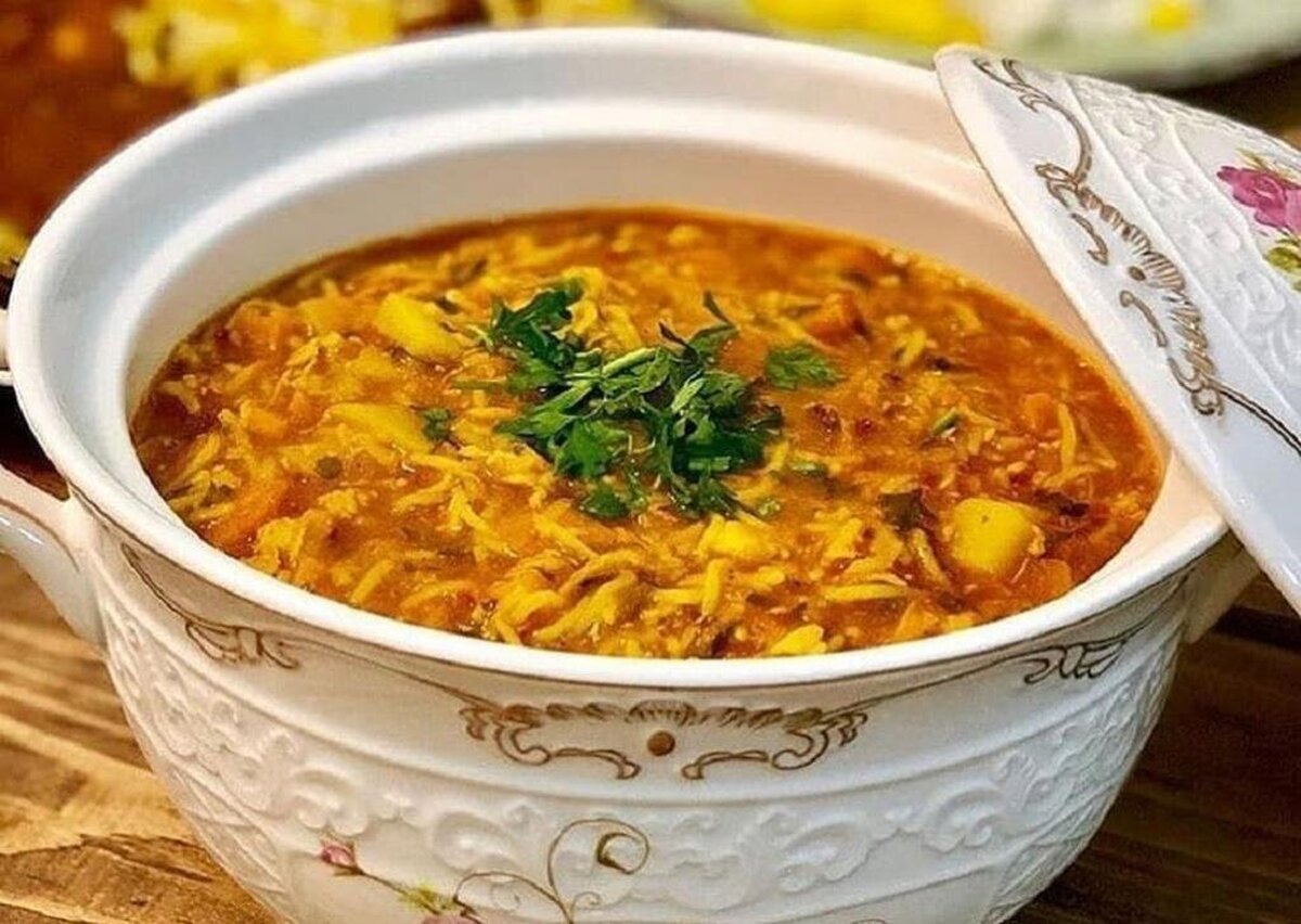 آموزش تصویری پخت سوپ ورمیشل با یک طعم نوستالژیک