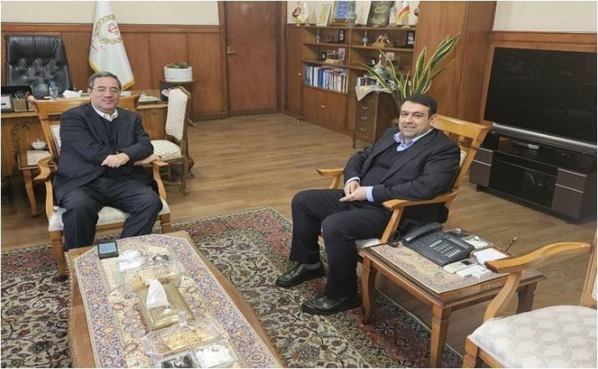 دیدار استاندار آذربایجان غربی و مدیرعامل بانک ملی ایران در راستای حمایت از تولید