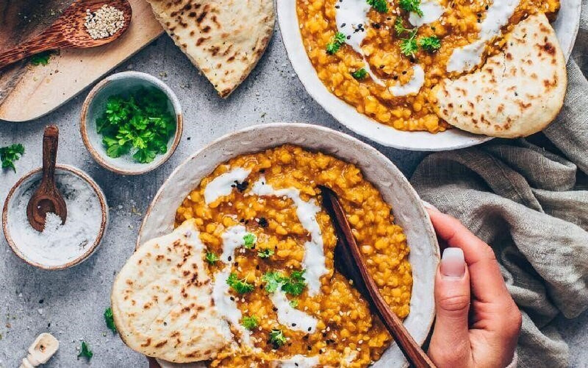 طرز تهیه دال عدس اصیل هندی که جون میده برای روز‌های سرد زمستونی!