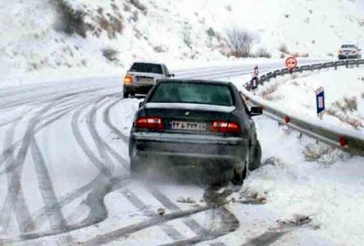 معابر و جاده‌های خراسان شمالی لغزنده است