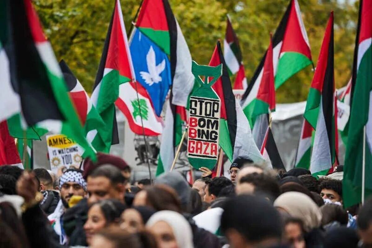 معترض های حامی فلسطین توسط پلیس آلمان دستگیر شدند