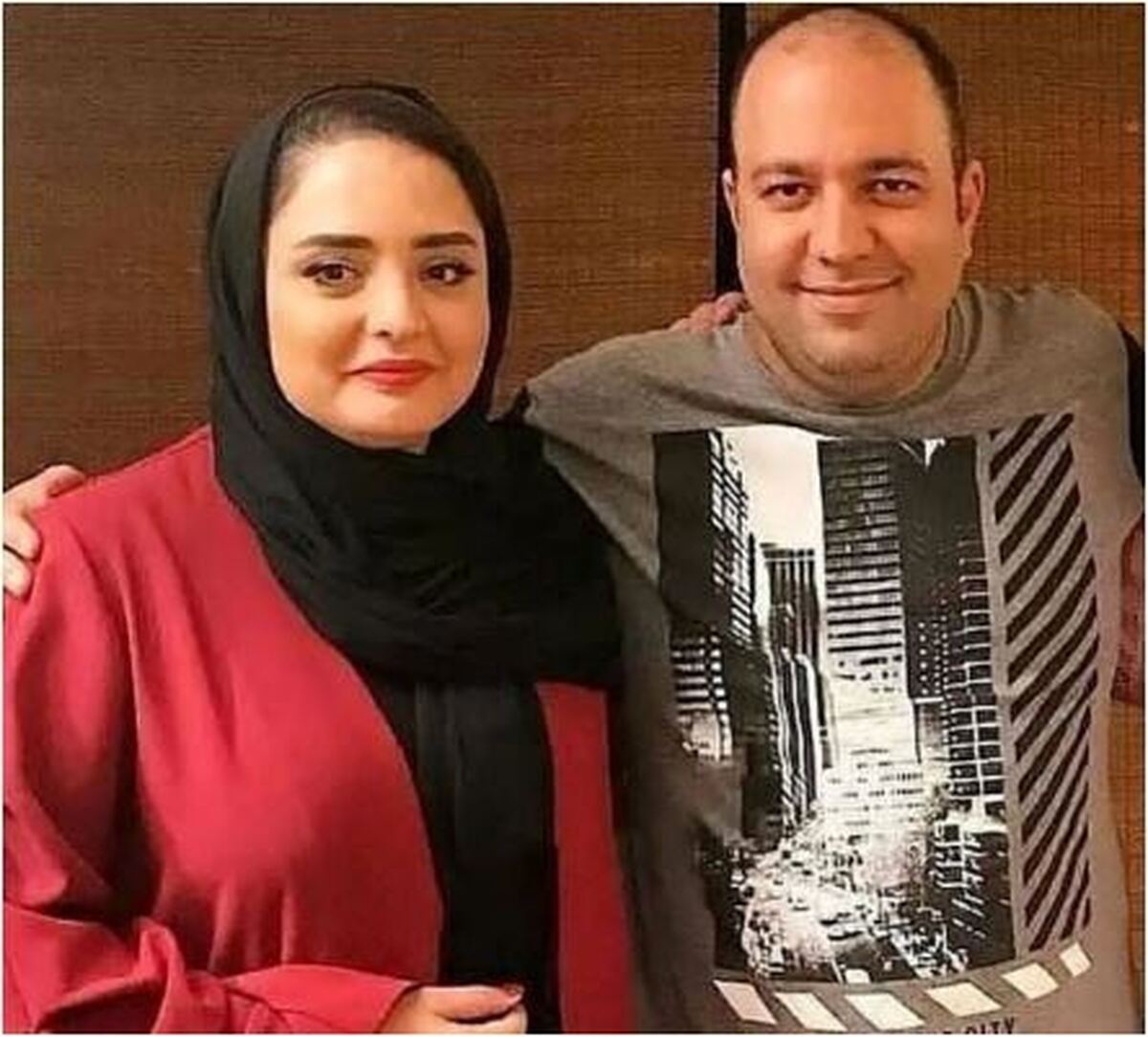 نرگس محمدی با ابرو‌های تازه هاشور شده سوژه کاربران شد! /چه اصراری بود عکس بگیری حالا..