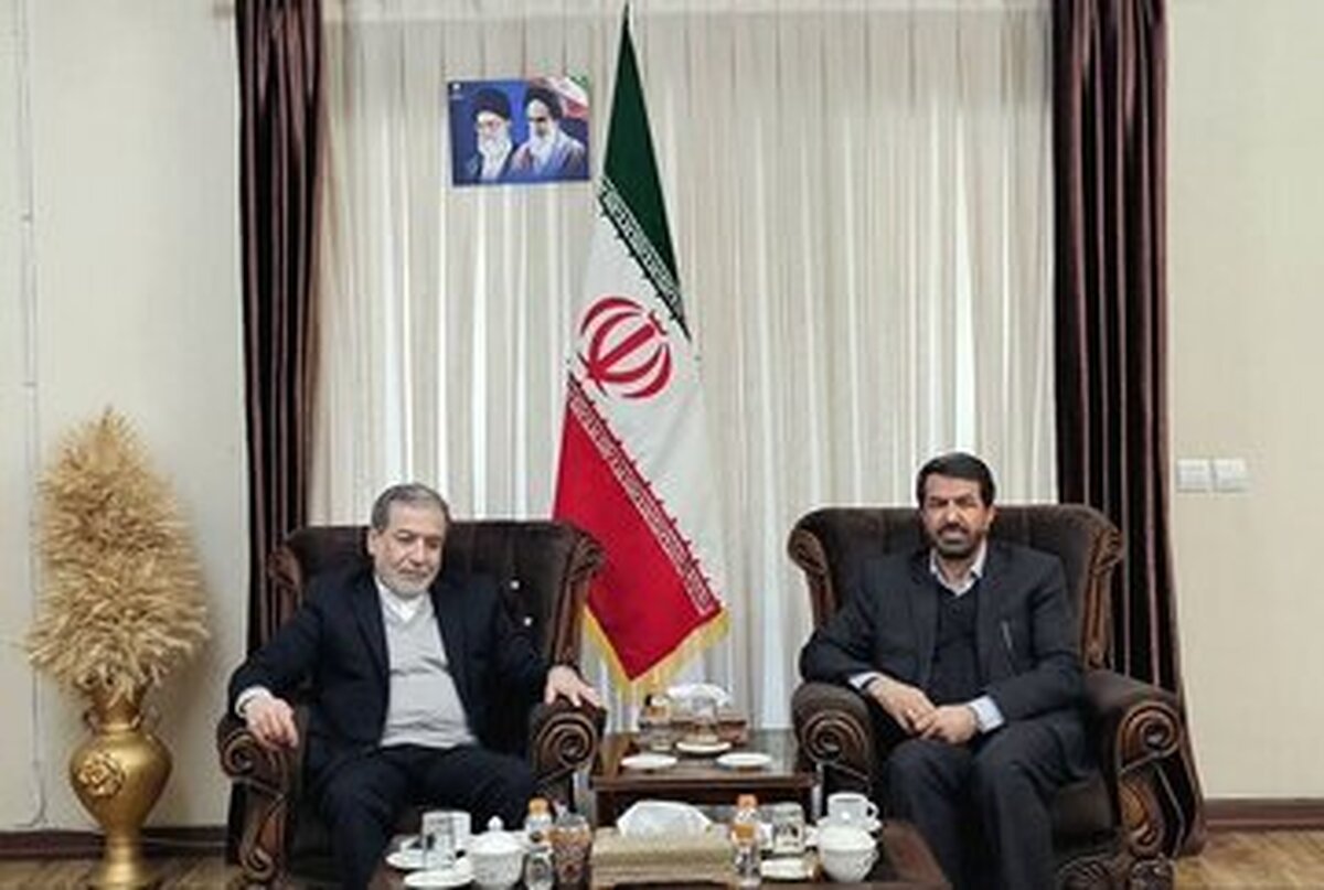 دیدار وگفتگوی «سید عباس عراقچی» با استاندار همدان