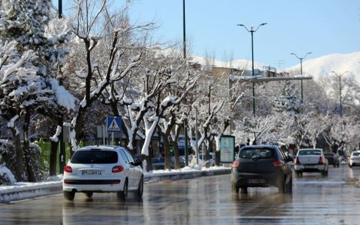 پیش‌بینی بارش برف و کولاک در همدان