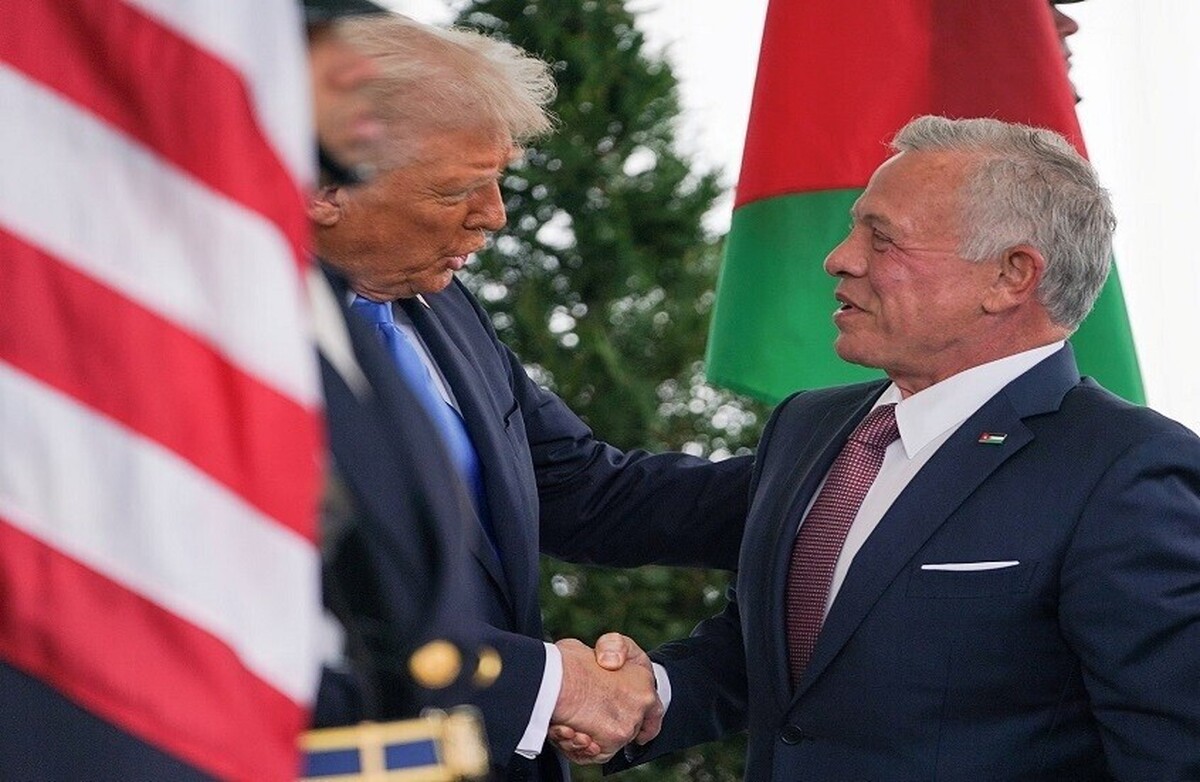 روزنامه نگار مشهور مصری پس از دیدار با پادشاه اردن حمله تندی به ترامپ کرد