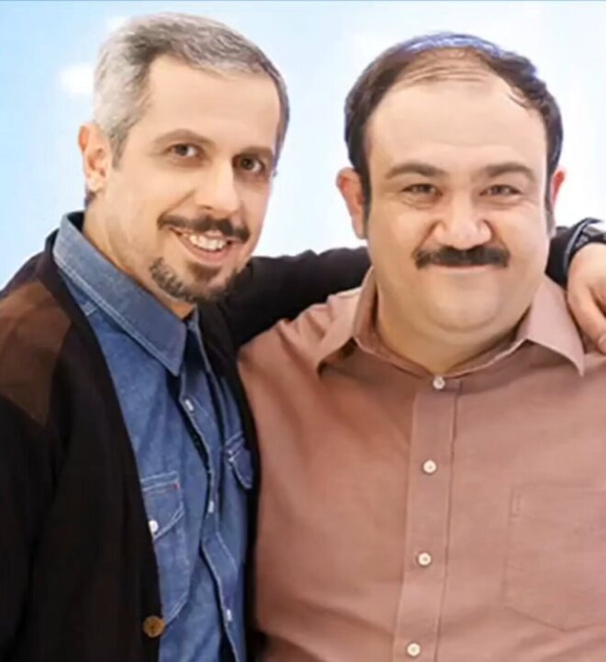 عکس زیرخاکی از زمان دانشجویی مهران غفوریان و جواد رضویان/رفقای دیرینه!