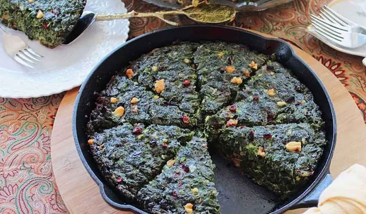 سبزی کوکو برای وگن‌ها اینجوری درست میشه! +مواد لازم