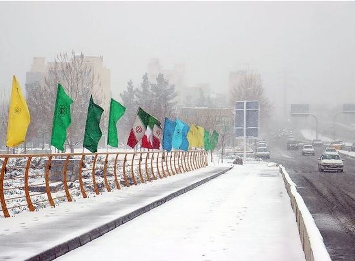 بارش باران و برف از امشب در قم