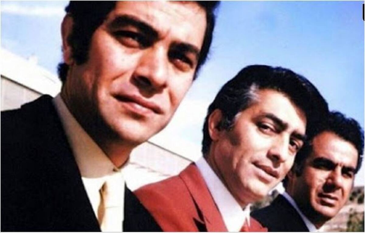 تصاویر یادگاری از سه نفره‌های فردین، بیک ایمانوردی و ملک مطیعی با فیگور‌های صمیمانه!