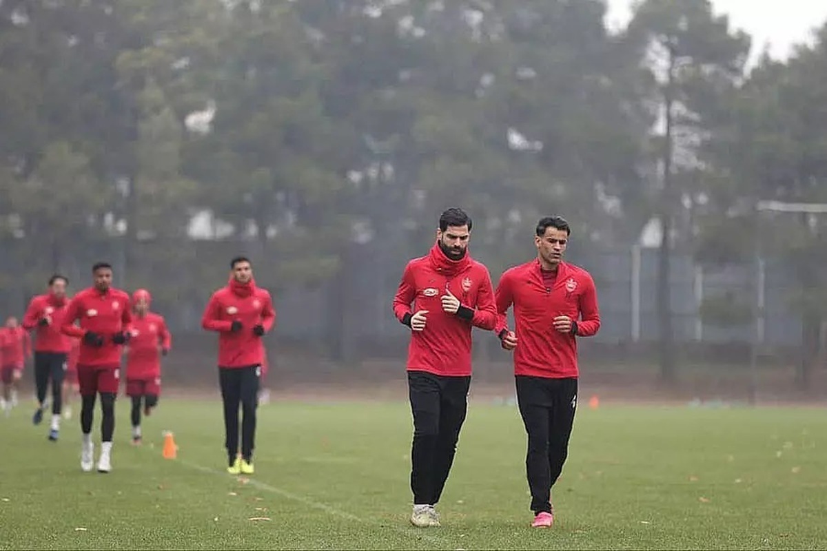 استخر و ریکاوری در برنامه امروز پرسپولیسی‌ها قرار گرفت