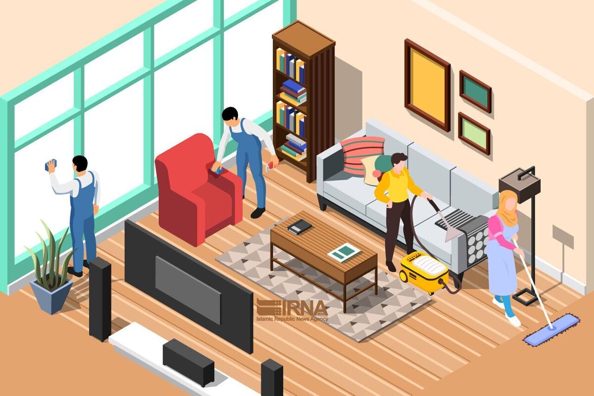 یک همدلی جذاب پیش از غبارزدایی جسم و روح