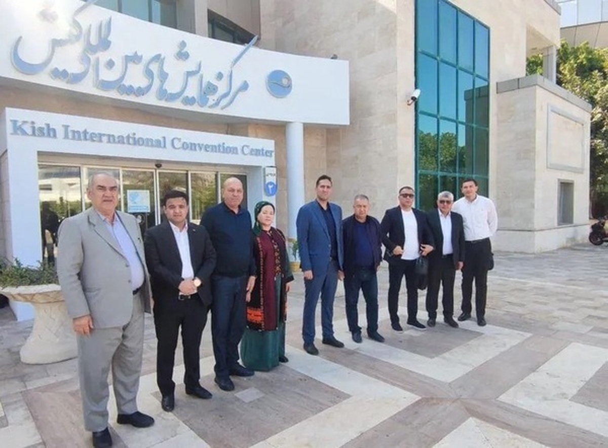 حضور هیات ترکمنستان در نمایشگاه بین‌المللی کیش اکسپو