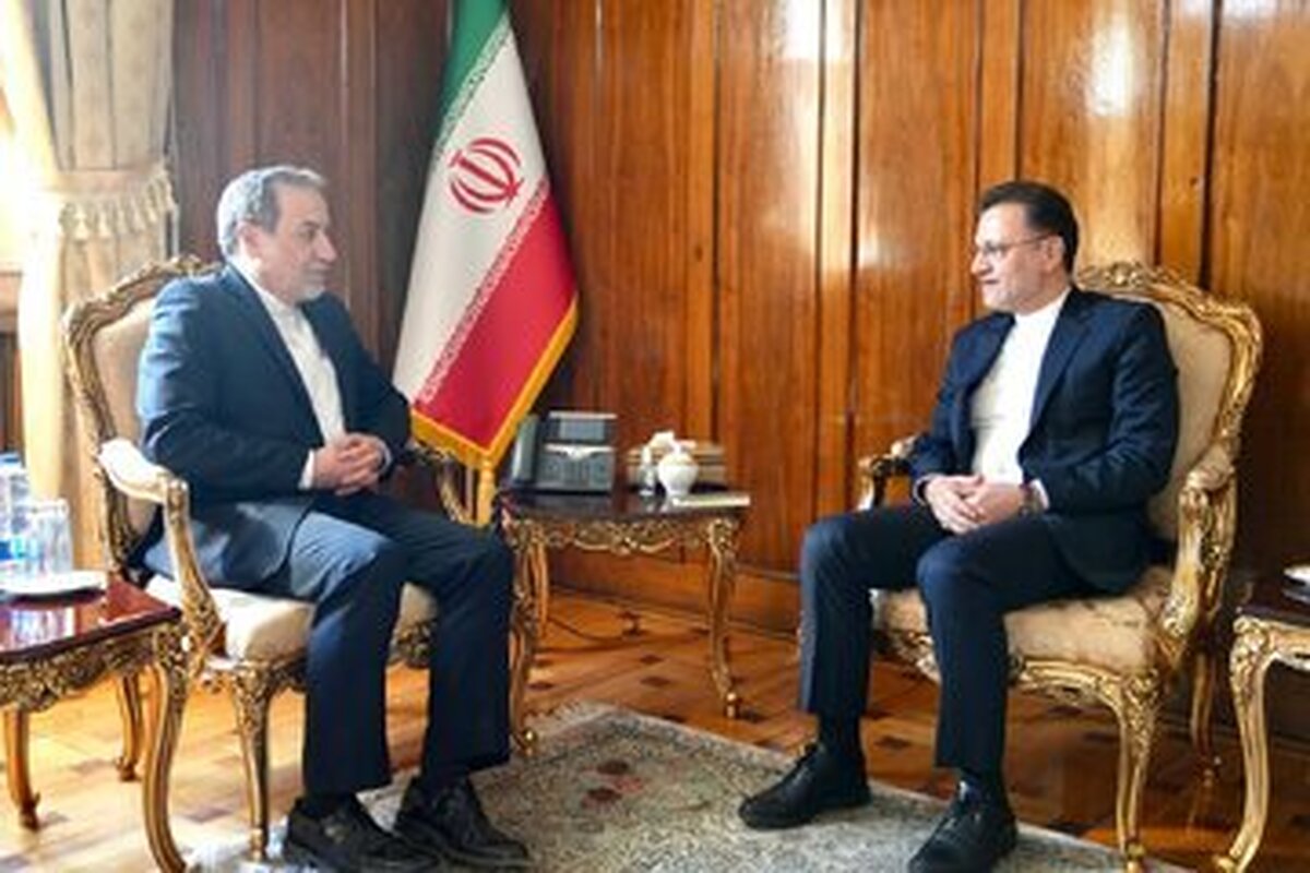دیدار ورایزنی سفیر ایران در پکن با سید عباس عراقچی وزیر امور خارجه