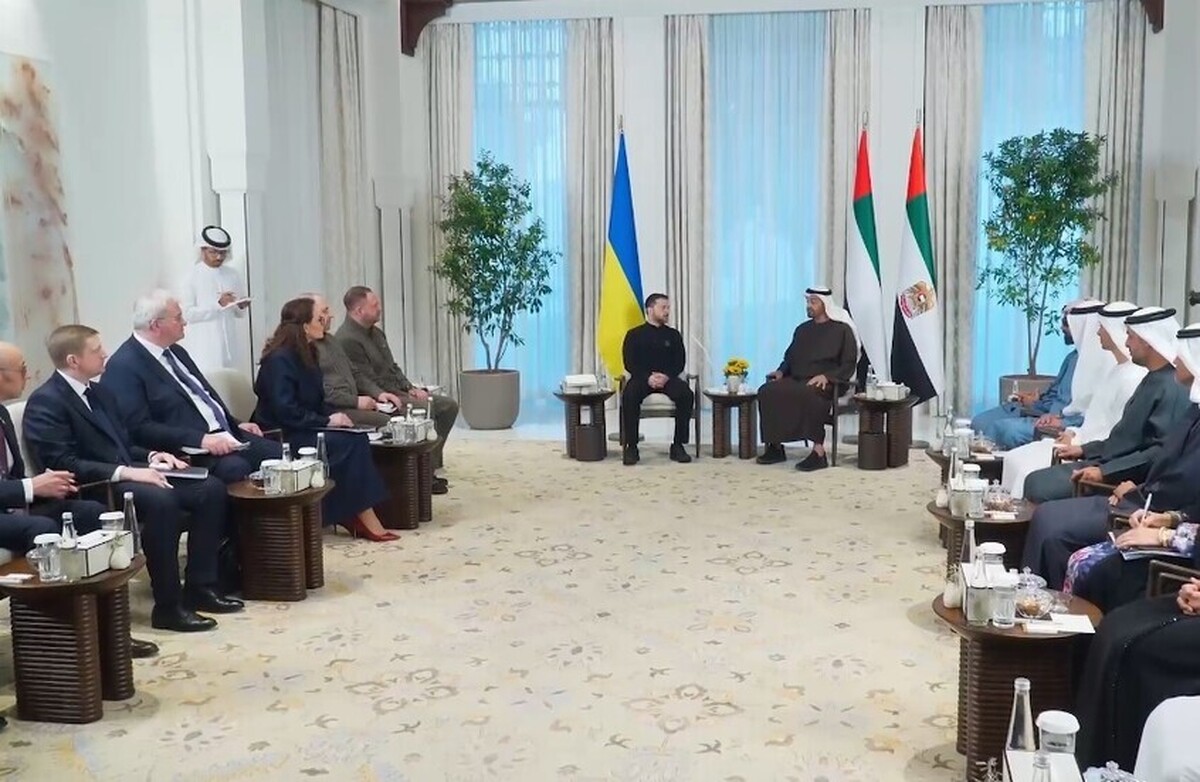 توافق اقتصادی و بازگشت زندانیان: زلنسکی نتایج سفر خود به امارات را فاش کرد
