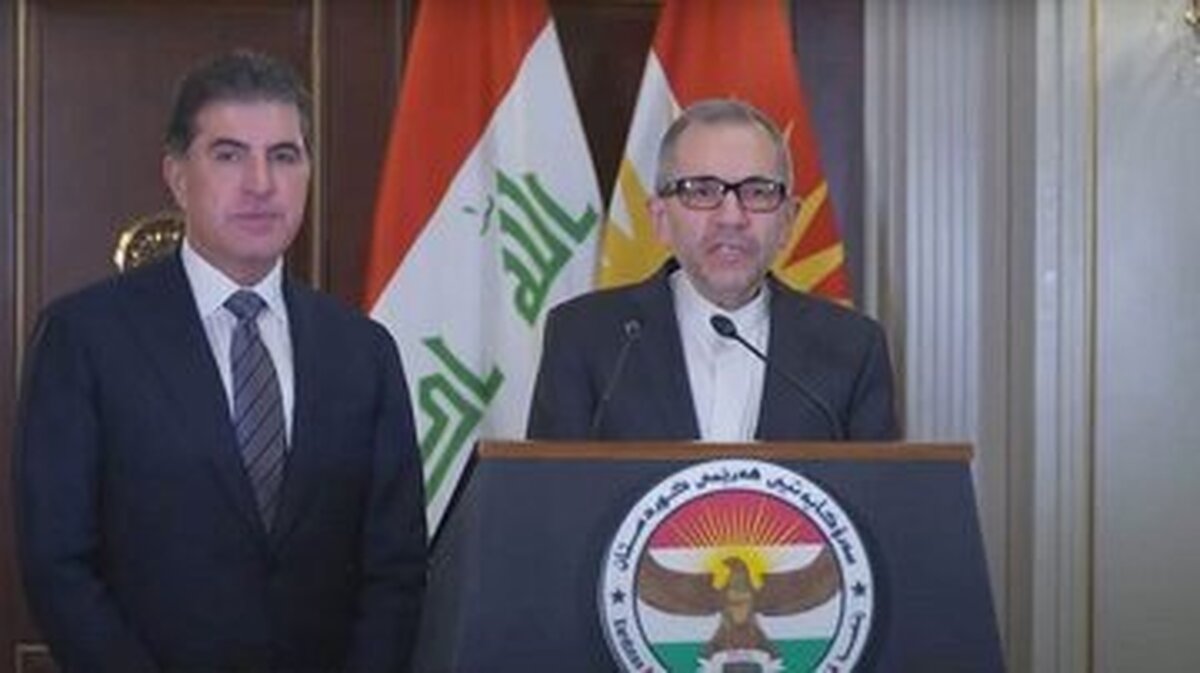مذاکرات بسیار خوب و رضایت بخش بین  تخت روانچی و نیچروان بارزانی