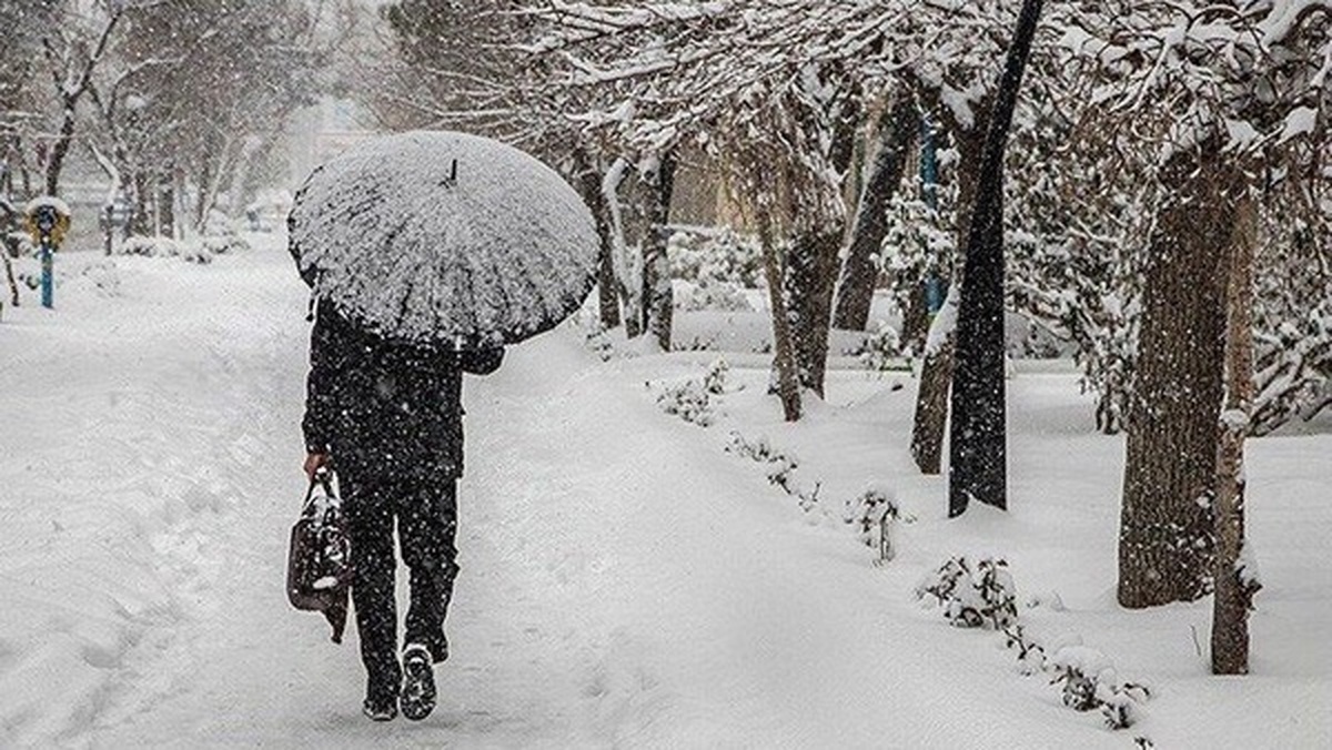 بارش برف و باران در همدان از اواخر هفته