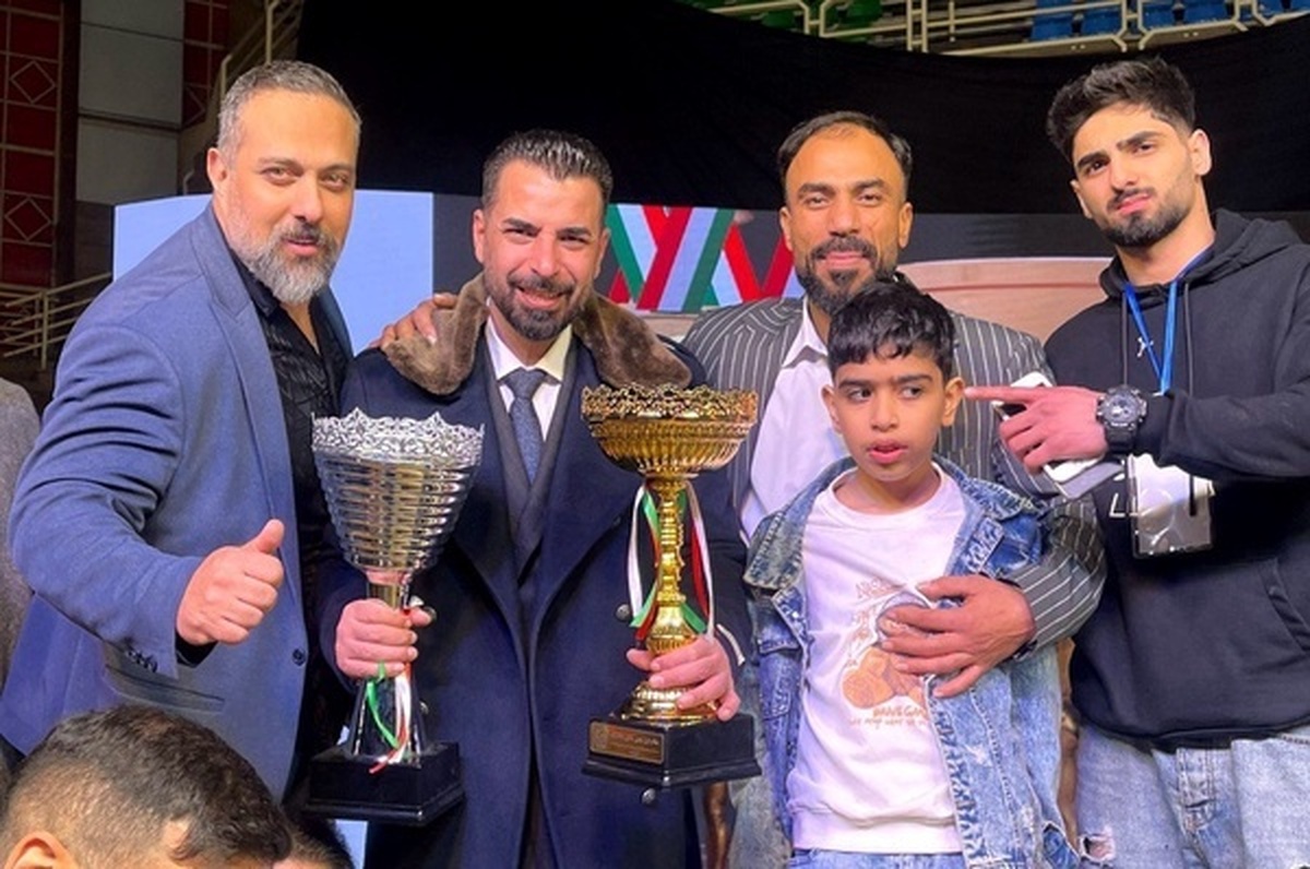 قهرمانی مربی بدنساز مازنی در شهر باران
