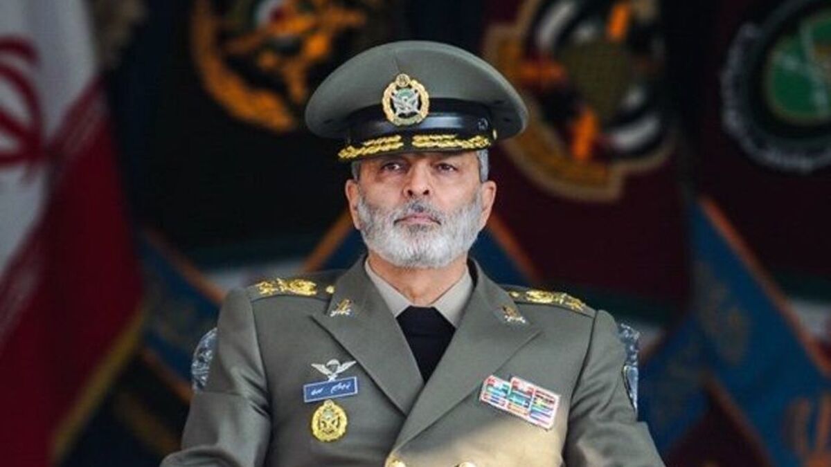 هشدار جدی فرمانده کل ارتش برای کسانی که فکر تعرض به امنیت کشور را در سر می‌پرورانند