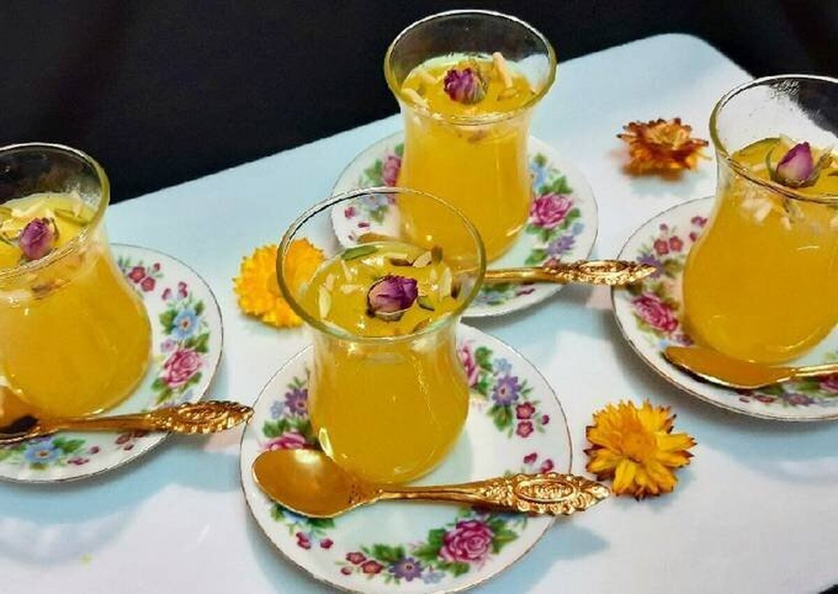 صفر تا صد تهیه ماقوت زعفرانی؛ دسر اصیل یزدی