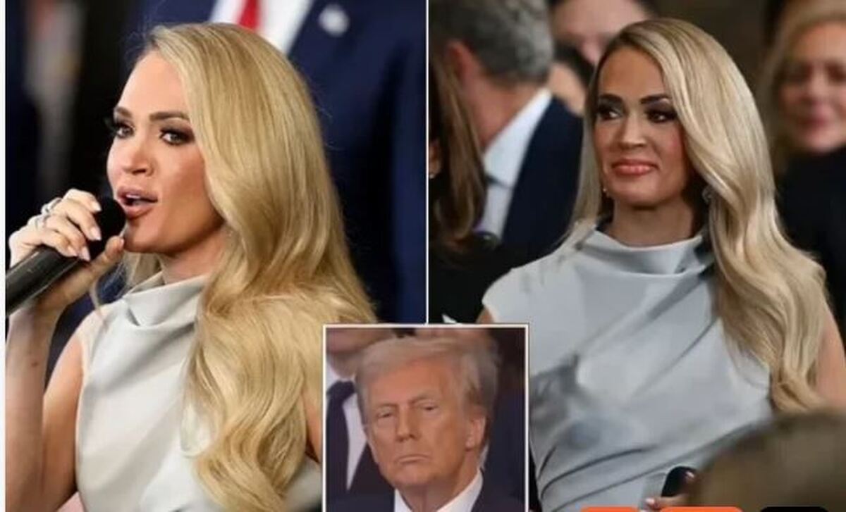 گلایه‌های کری آندروود بعد از اجرا در مراسم تحلیف ترامپ!