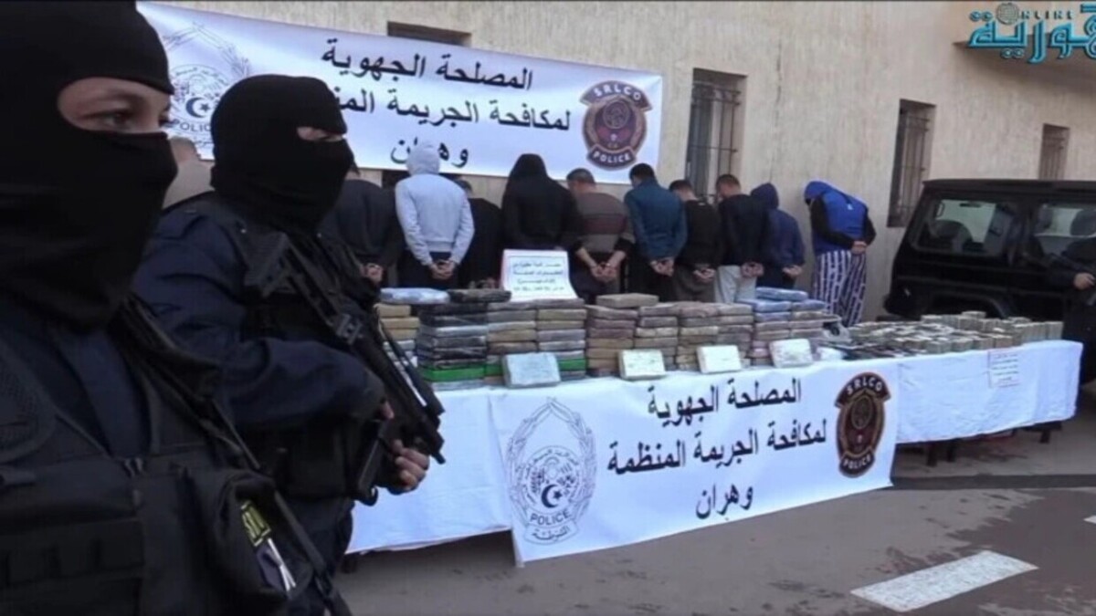 الجزایر: بیش از یک پنجم کوکائین توقیف شد و شبکه بین المللی قاچاق برچیده شد