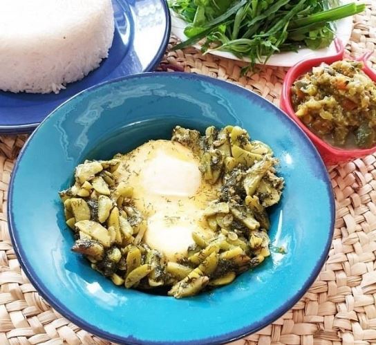 صفر تا صد تهیه باقالی خشکاویج؛ با رسپی گیلانی