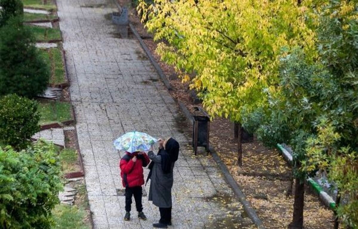 آغاز بارش‌های خفیف در البرز از دوشنبه