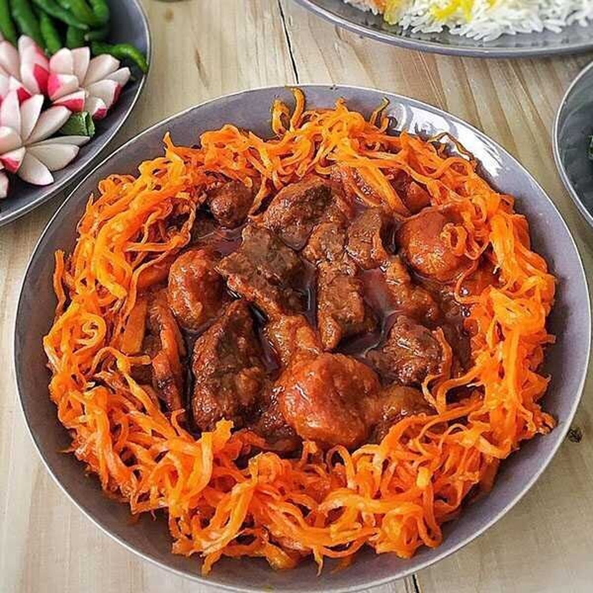 صفر تا صد یک خورشت هویج همه چیز تمام