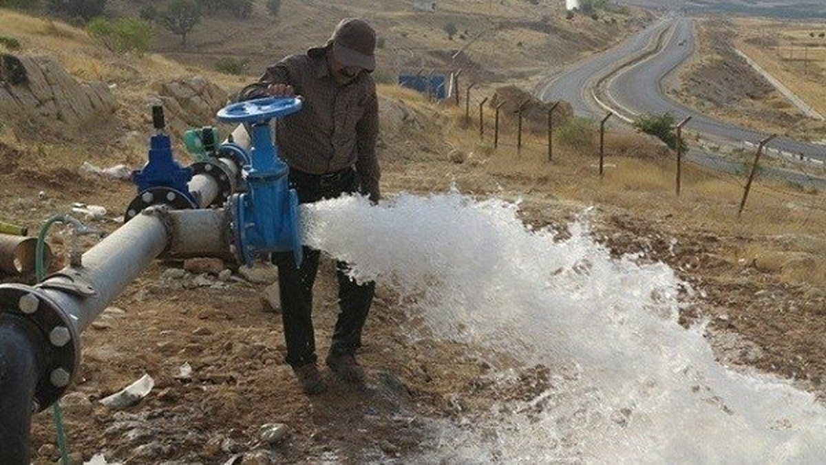 بهره‌مندی ۴۴۰۰ نفر از جمعیت روستایی لرستان از آب شرب