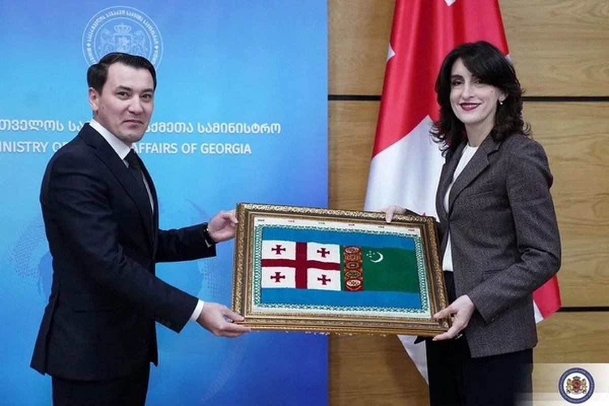 تاکید ترکمنستان و گرجستان بر تعمیق روابط تجاری و اقتصادی