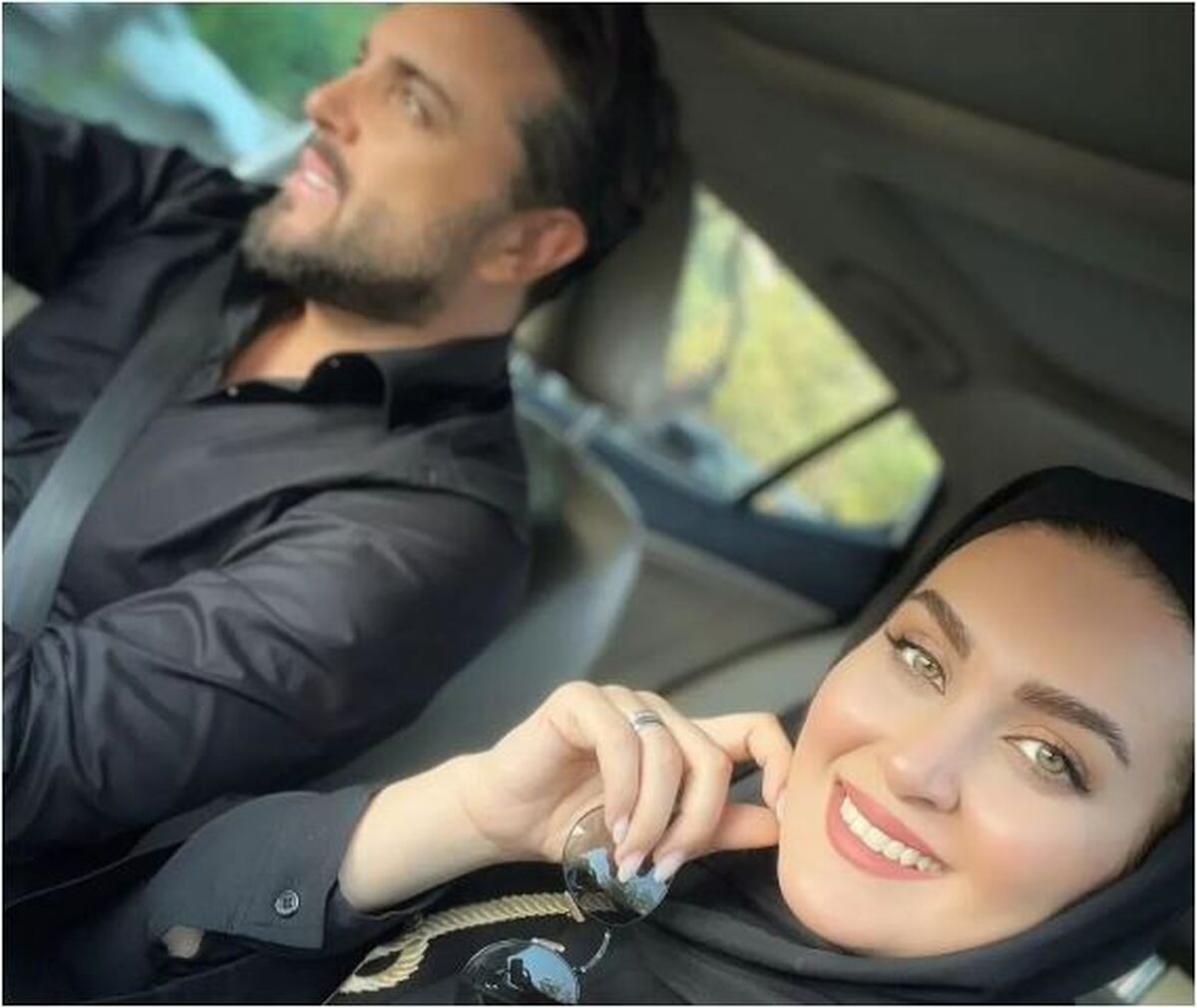 شکار لحظه‌های همسر پدرام کریمی از دیدار پسرش با نوزاد تازه دنیا آمده شان/چه لحظه‌های نابی!