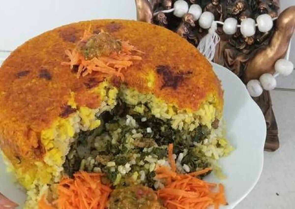 افراد گیاه خوار از رسپی پخت ته چین اسفناج غافل نشوید