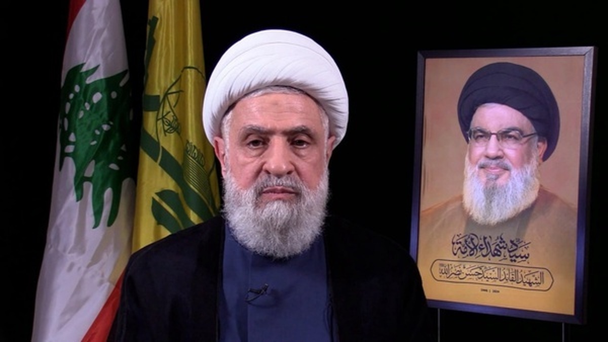 شیخ نعیم قاسم: ما به آتش بس کاملا پایبندیم ولی اسرائیل ۱۳۵۰ بار آن را نقض کرد