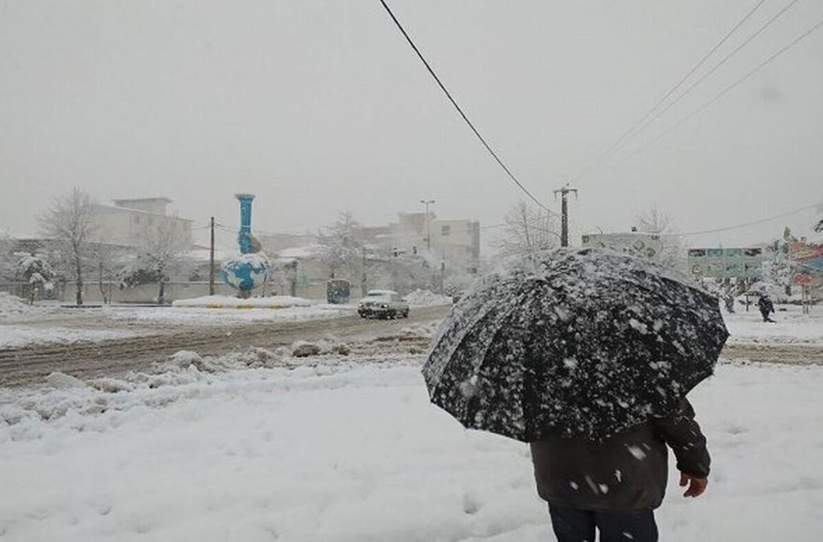 بارش برف و باران در این استان‌ها همچنان ادامه دارد