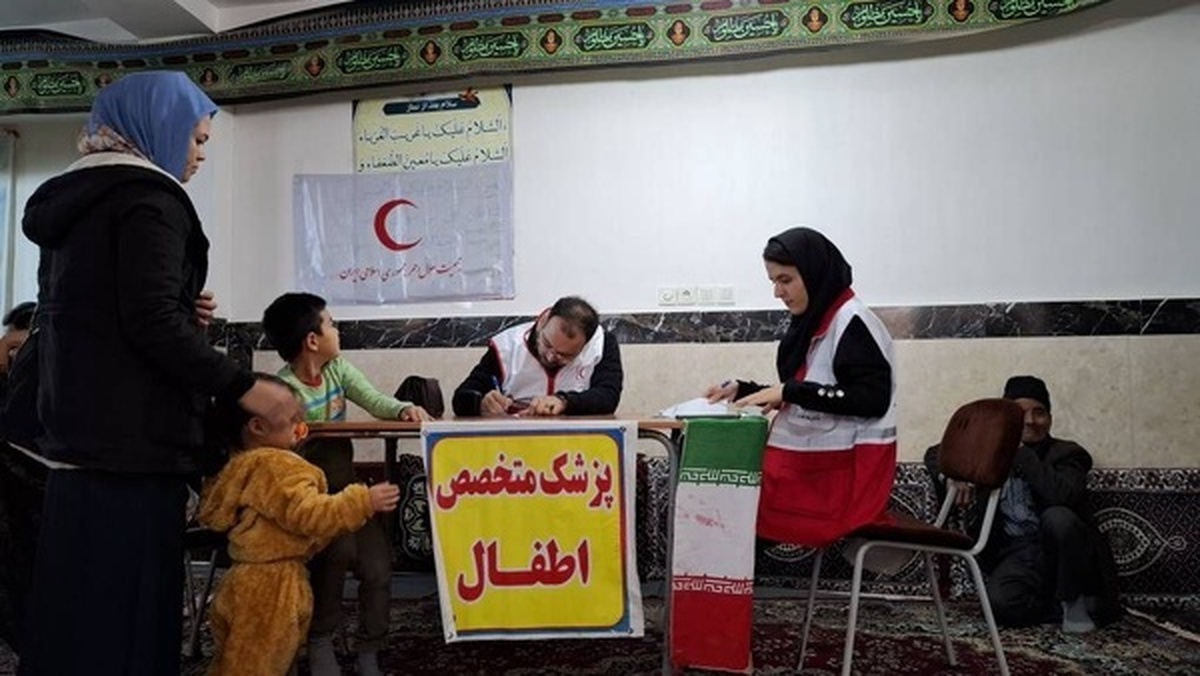 کاروان نذرخدمت هلال‌احمر به ۵۰۰ نفر از روستائیان کلاله خدمات داد