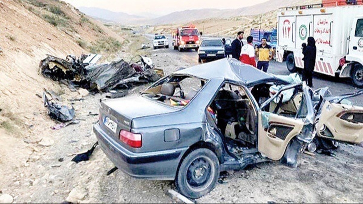 نیمی از مصدومان تصادفات فوت می‌کنند